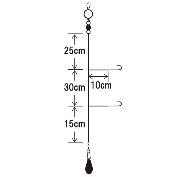 ちょこ釣り仕掛セット 